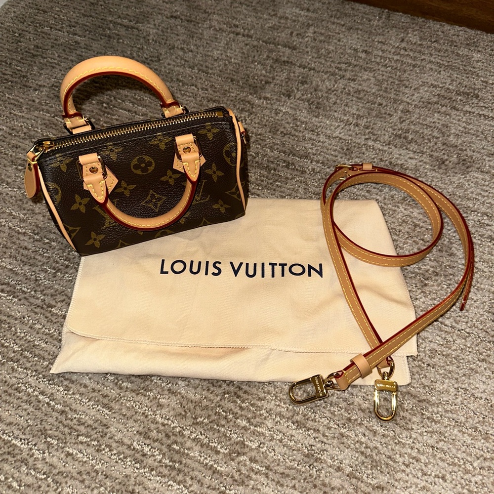 AUTHENTIC Louis Vuitton Nano Speedy